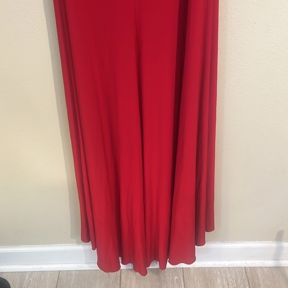 Sherri Hill Prom Dress Two Piece Beaded Red Sequin 6 - Picture 8 of 12